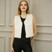 Women's Imitation Fur Fur Vest