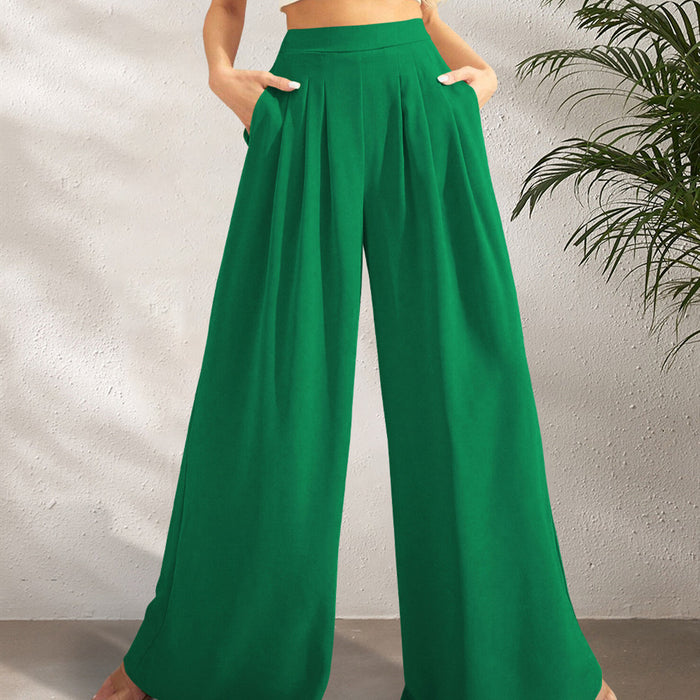 Fashion Straight Women's Wide-leg Pants Loose