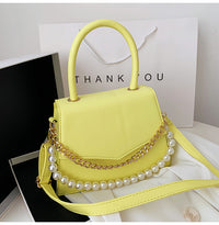 Women's Bag Beaded Chain Crossbody Shoulder Bag