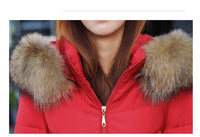 Fashion Women's Mid-length Thick Down Padded Jacket