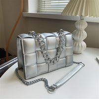 Chain Diagonal Bag Korean Style Wild One Shoulder