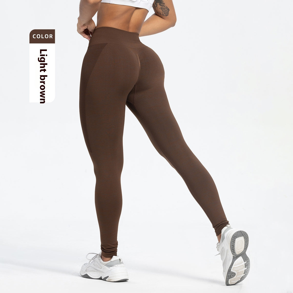 European And American Sports Seamless Hip Raise Yoga Pants Women