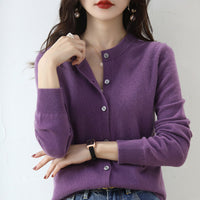 Women's Cardigan Sweater Coat Short Knitwear