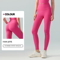 Yoga Pants High Waist Belly Contracting Women's Running Sports