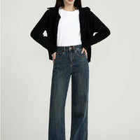 Fashion Casual Denim Trousers Women