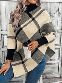 Autumn And Winter New High Neck Irregular Pullover Women