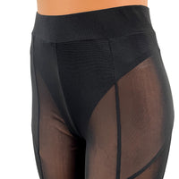 Women's Fashion Skinny Mesh See-through Leggings