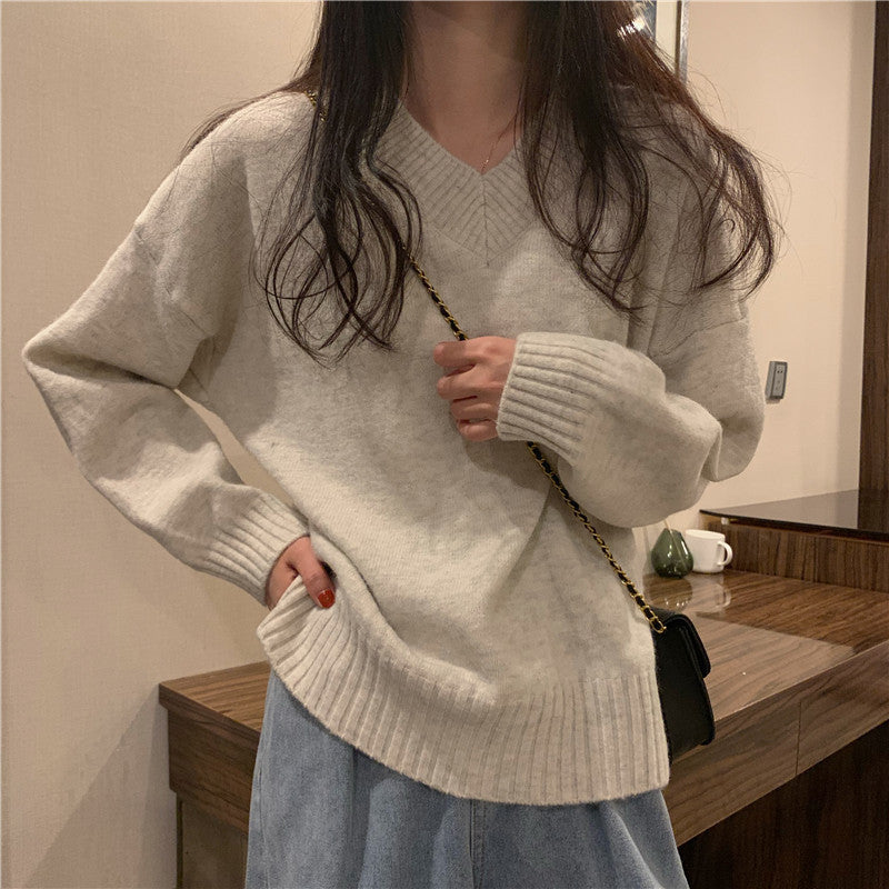 Women's Fashionable All-match Bottoming Sweater