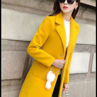 Women's Woolen Coat Women's Mid-length Korean Style