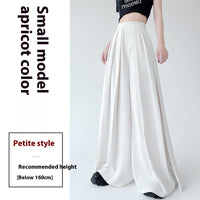 Suit Wide Leg Pants Women's Drooping Slimming Big Leg Mop Pants