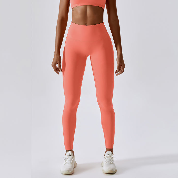 Women's Fashion Hip-lifting Running Quick-drying High Waist Tight Sports Pants