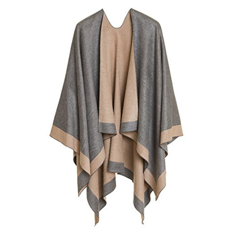 Imitation Cashmere Cape All-match Shawl