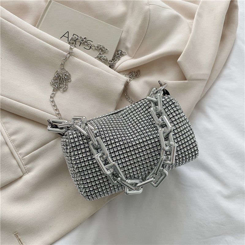 Women's Summer Simple Design Chain Handbag