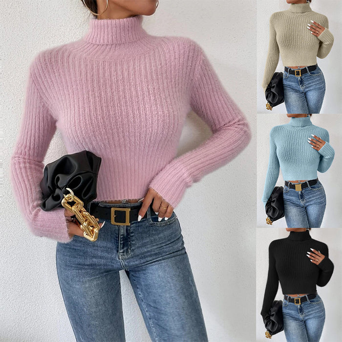 Long-sleeved Mink-like Sweater Bottoming Shirt