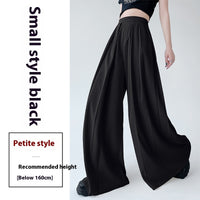 Suit Wide Leg Pants Women's Drooping Slimming Big Leg Mop Pants