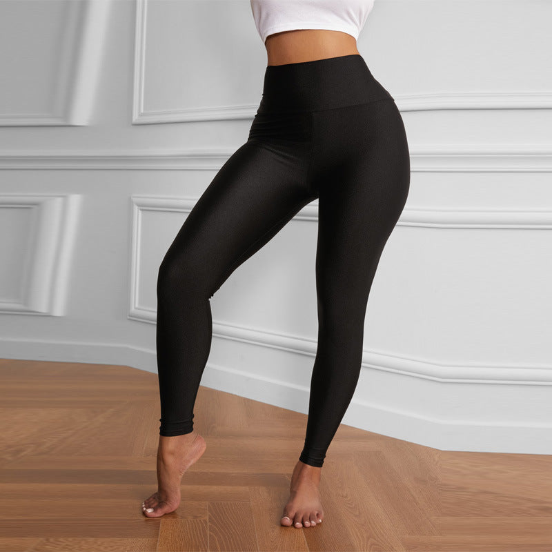 Women's Solid Color Slim Fit Leggings