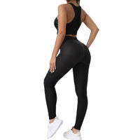 Skinny Yoga Pants Patchwork Sexy Sports Hip-lifting Trousers Fitness