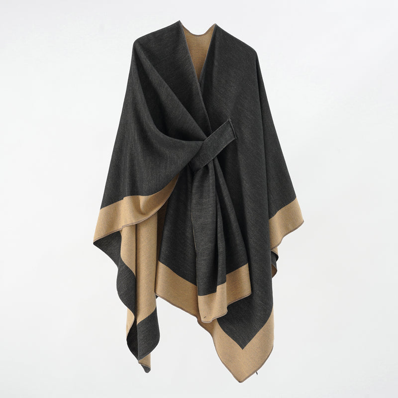 European And American Travel Style Shawl Outer Match Cloak