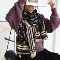 Women's Korean Style Air Conditioning Shawl Thickened Warm Scarf