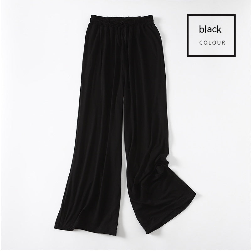 Women's Wide-leg Pants Modal Slimming Casual Flared Pants Women's All-matching