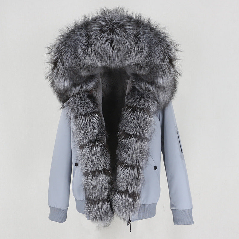 Parka Thick Raccoon Fur Liner Jacket Fur