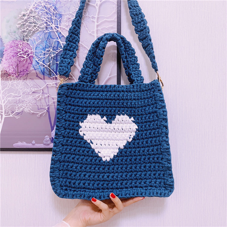 One-shoulder Messenger Cute Woolen Women's Bag