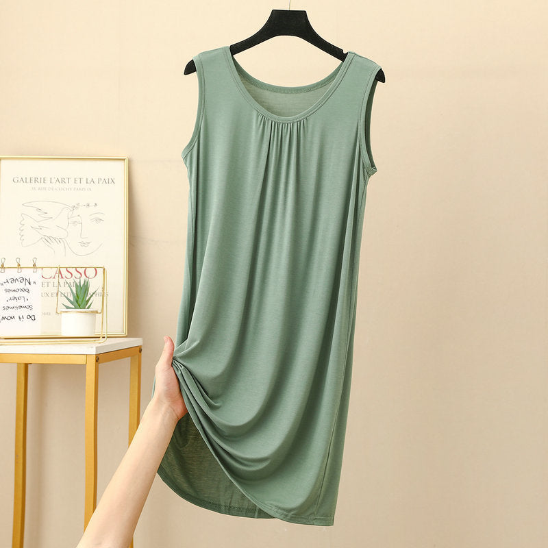 Women's Summer Thin Loose Modal Shift Dress