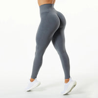 Honey Peach Pants Elastic Yoga Pants