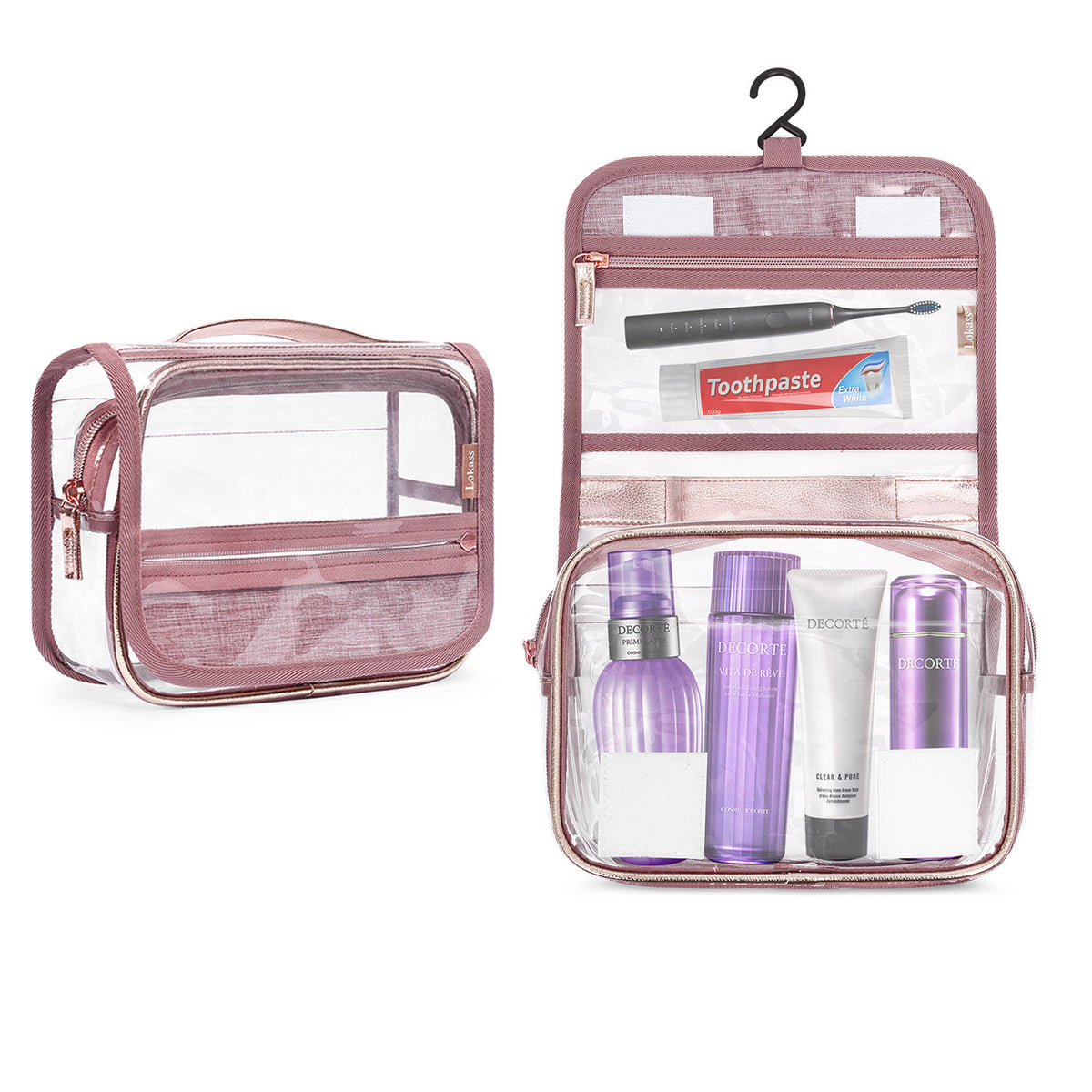 Multifunctional Wash Transparent Pvc Waterproof Travel Storage Bag