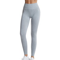 Women's Solid Color Large Size Seamless Yoga Pants Sports Quick Dry