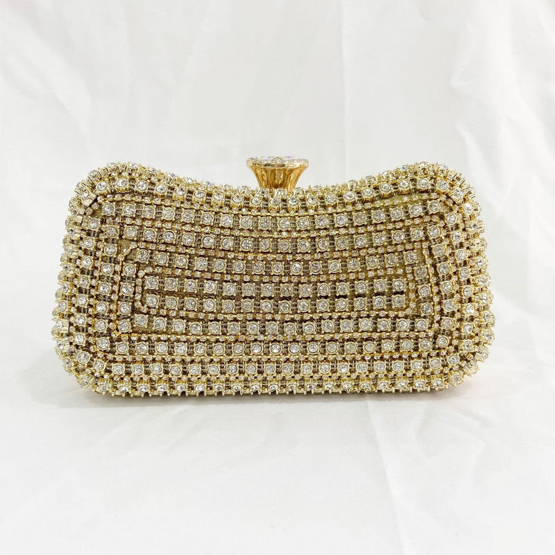 Women's Fashion Chain Handmade Diamond Banquet Bag