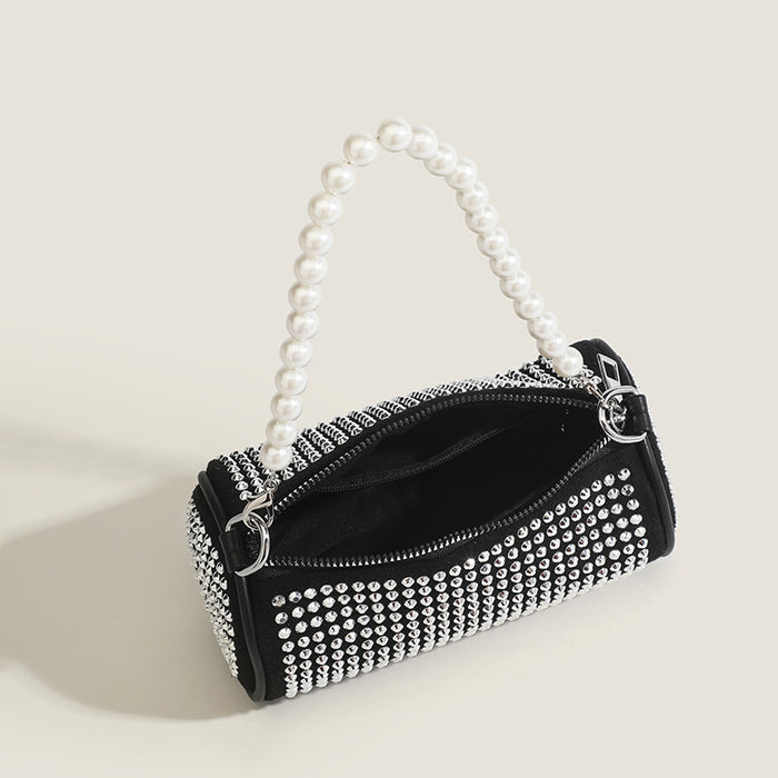 Shiny Rhinestone Crossbody Bag Casual Fashion