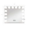 Marilyn Hollywood Vanity Mirror Pro - Tabletop or Wall Mount Vanity Mirror with 14 Dimmable LED Bulbs