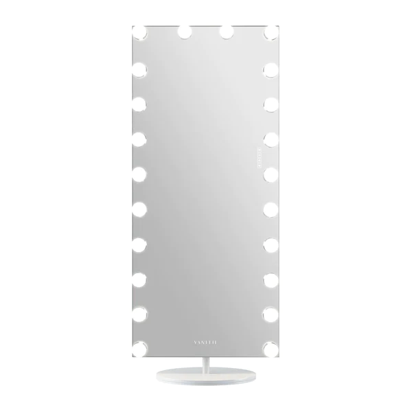 Svdor Hollywood Vanity Mirror - Full Length Vanity Mirror with Swivel 180º Rotation Stand