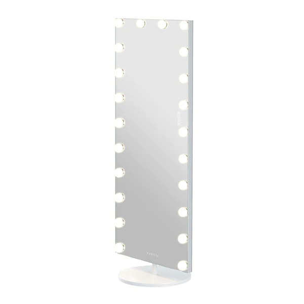 Svdor Hollywood Vanity Mirror - Full Length Vanity Mirror with Swivel 180º Rotation Stand