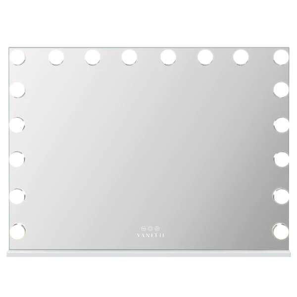 Mary Hollywood Glow Vanity Mirror with RGB - 18 Dimmable LED Bulbs