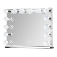 Chanel Silver Hollywood Vanity Mirror - 14 Dimmable LED Bulbs