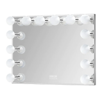 Chanel Silver Hollywood Vanity Mirror - 14 Dimmable LED Bulbs