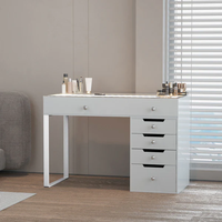 Diana Vanity Desk Pro - 6 Storage Drawers