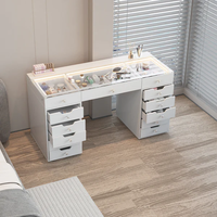 Eva Vanity Desk - 13 Storage Drawers