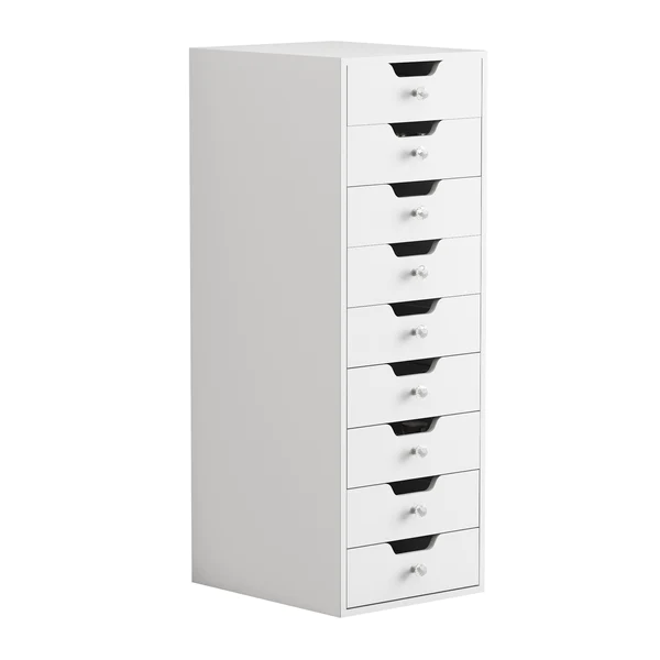 9-Drawer Makeup Vanity Storage Unit