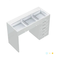 Ray Diana Vanity Desk - 8 Storage Drawers