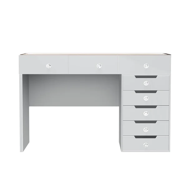 Ray Diana Vanity Desk - 8 Storage Drawers