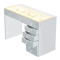 Ray Diana Vanity Desk - 8 Storage Drawers