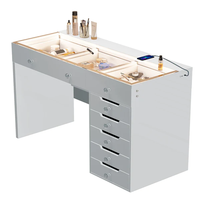 Ray Diana Vanity Desk - 8 Storage Drawers