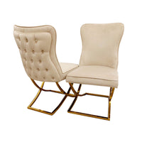 Sandhurst Dining Chair ALL COLOURS with buttoned back