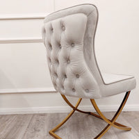 Sandhurst Dining Chair ALL COLOURS with buttoned back