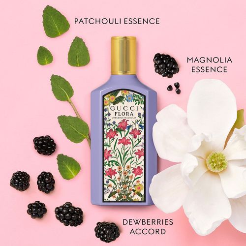 Gucci Flora Gorgeous Magnolia Eau De Parfum Spray 50ml