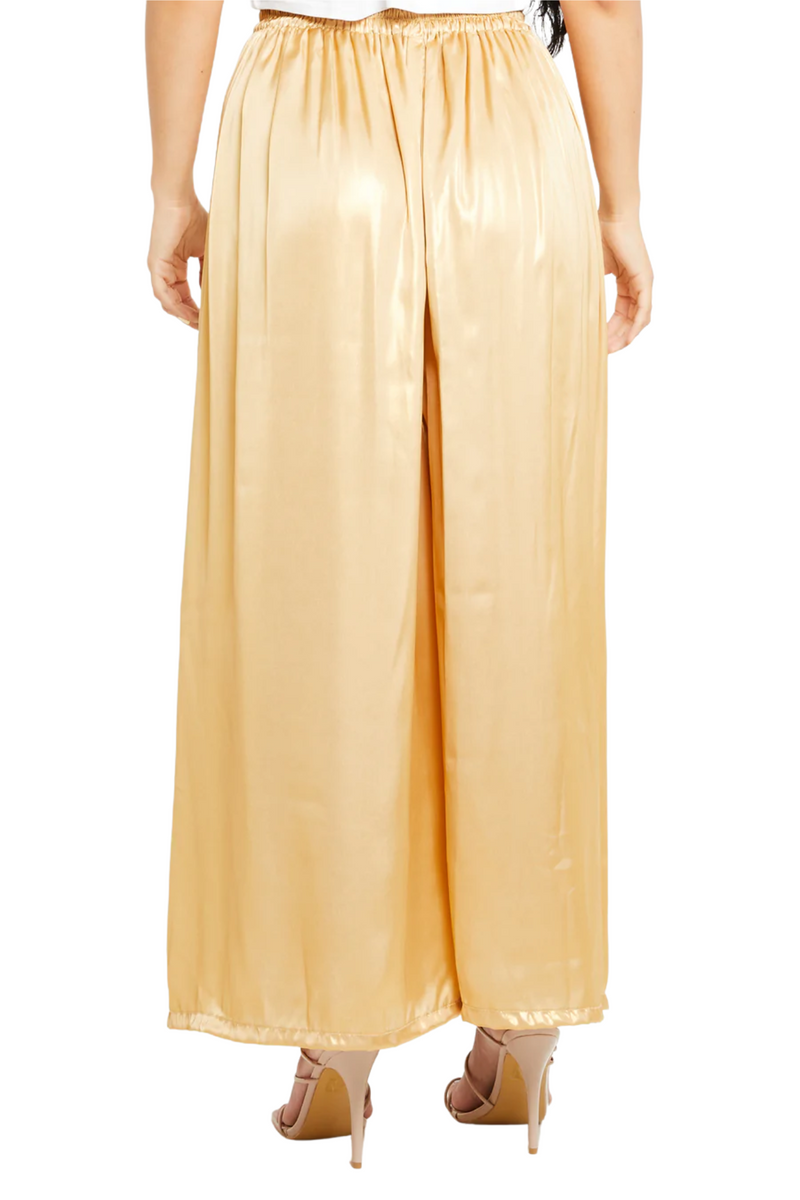 Silk Shimmery  Palazzo Trousers