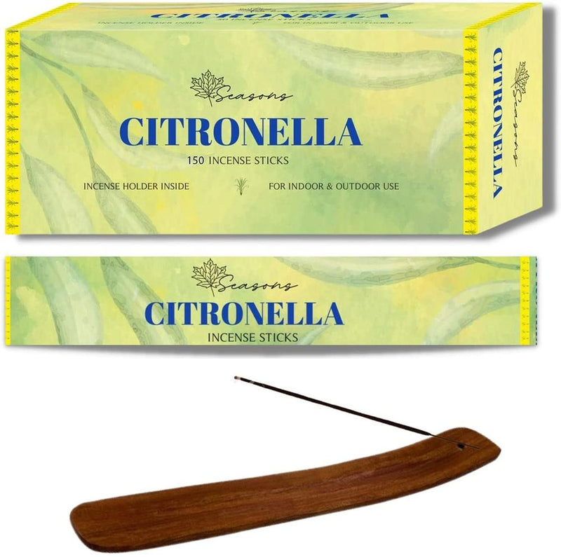 Citronella Incense Sticks For Outdoor and Home Insects Away, free incense holder